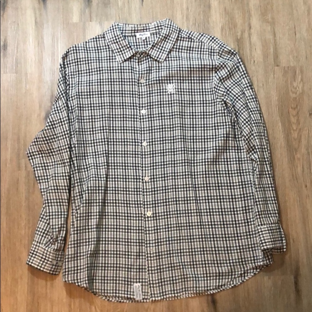 LRG woven- frat boy button down